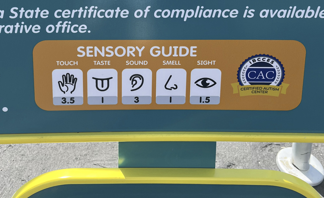 Sesame Place San Diego is a certified autism center.
