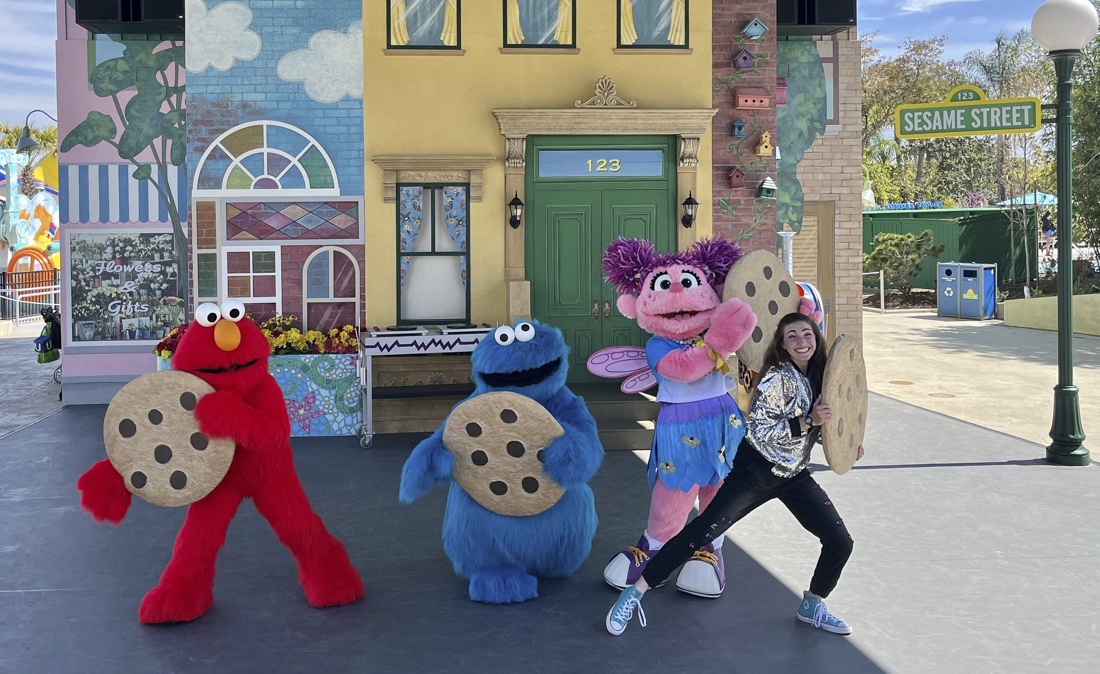 Sesame Place San Diego has performaces all day.
