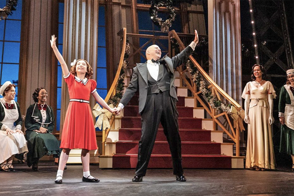 Christmas events in NYC to book now: Annie The Musical at MSG