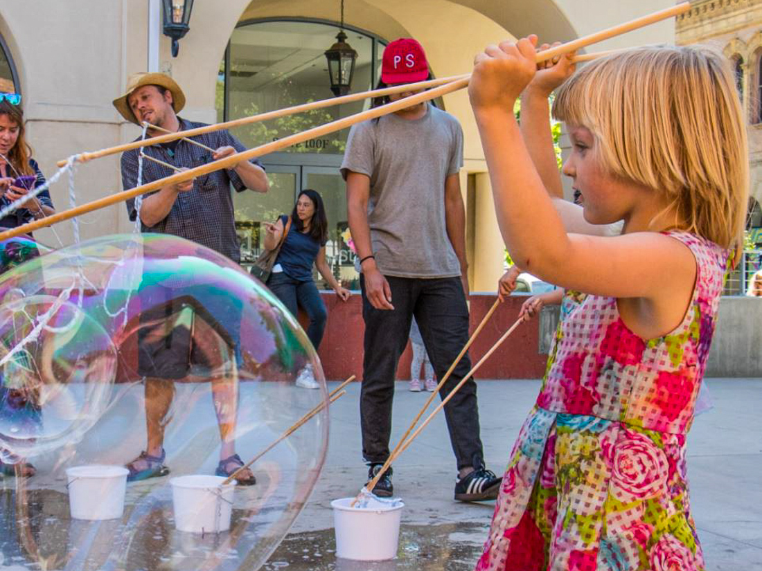 See the works of local artists at the Santa Cruz Museum of Art & History. Photo courtesy of the museum's Facebook page