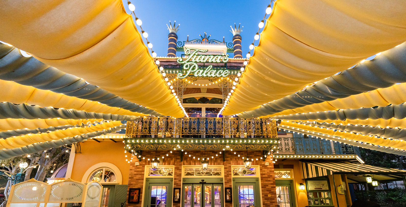 Delicious New Orleans fare awaits at Tiana's Palace in Disneyland. Photo courtesy of Disneyland Resort